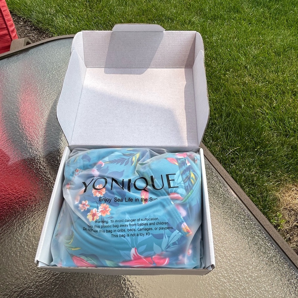 NWT Yonique Floral Tankini Swimwear - Picture 3 of 15